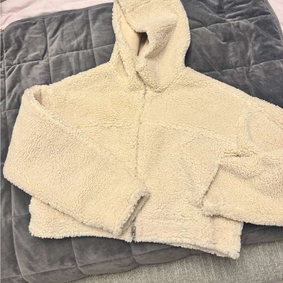 ❌SOLD❌ Zara Sherpa Teddy Coat - Picture 3 of 3